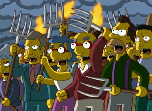 Simpsons Pitchforks