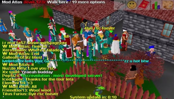 Runescape chat